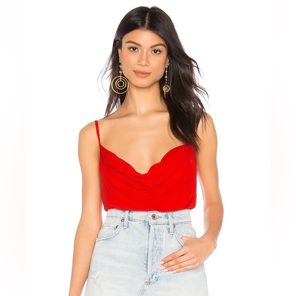 Red bodysuit